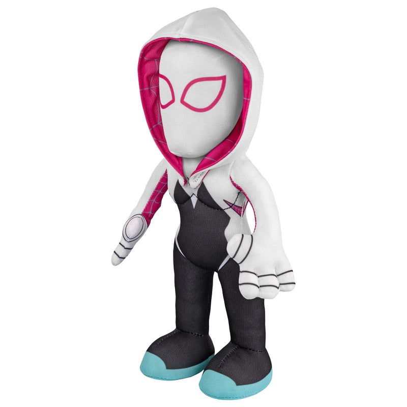 Bleacher Creatures Marvel Ghost Spider (Spider-Gwen) 10" Plush Figure - Superhero for Play or Display - Image 3